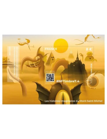 copy ofcopy ofn° 7.4 - Timbre FRANCE Timbres Crypto (NFTimbre5.4)