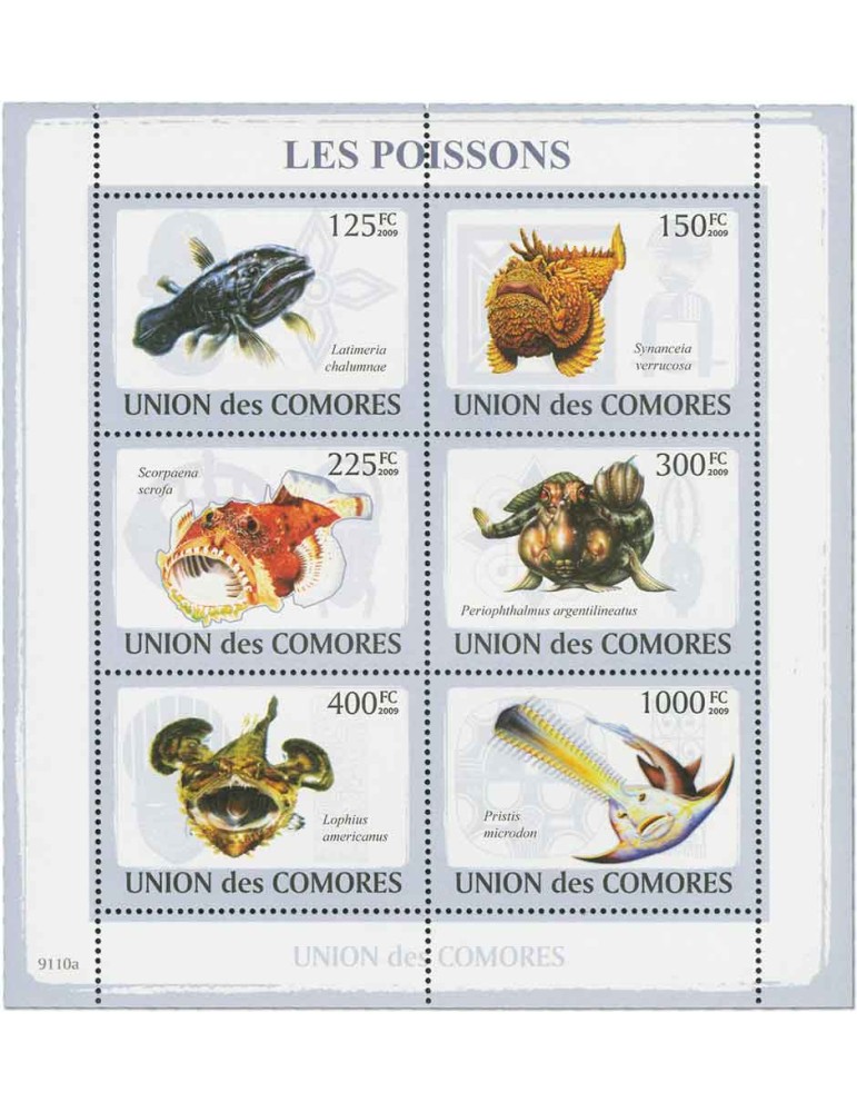COMORES : Thématique (Les Poissons)