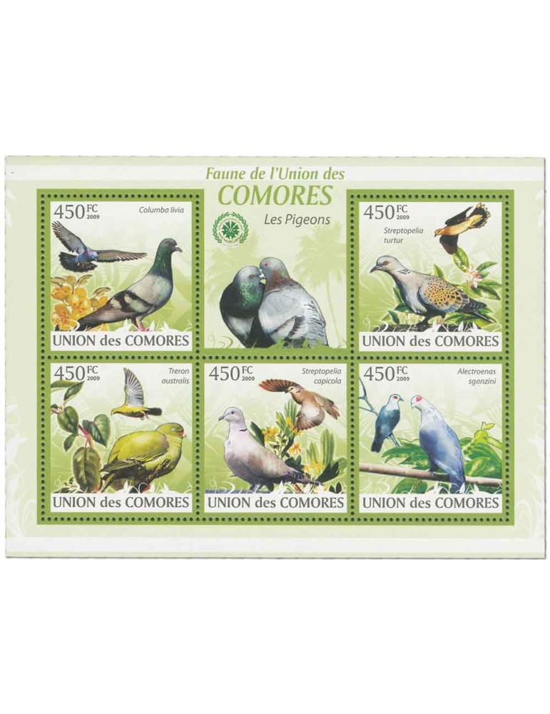 COMORES : Thématique (Les Pigeons)