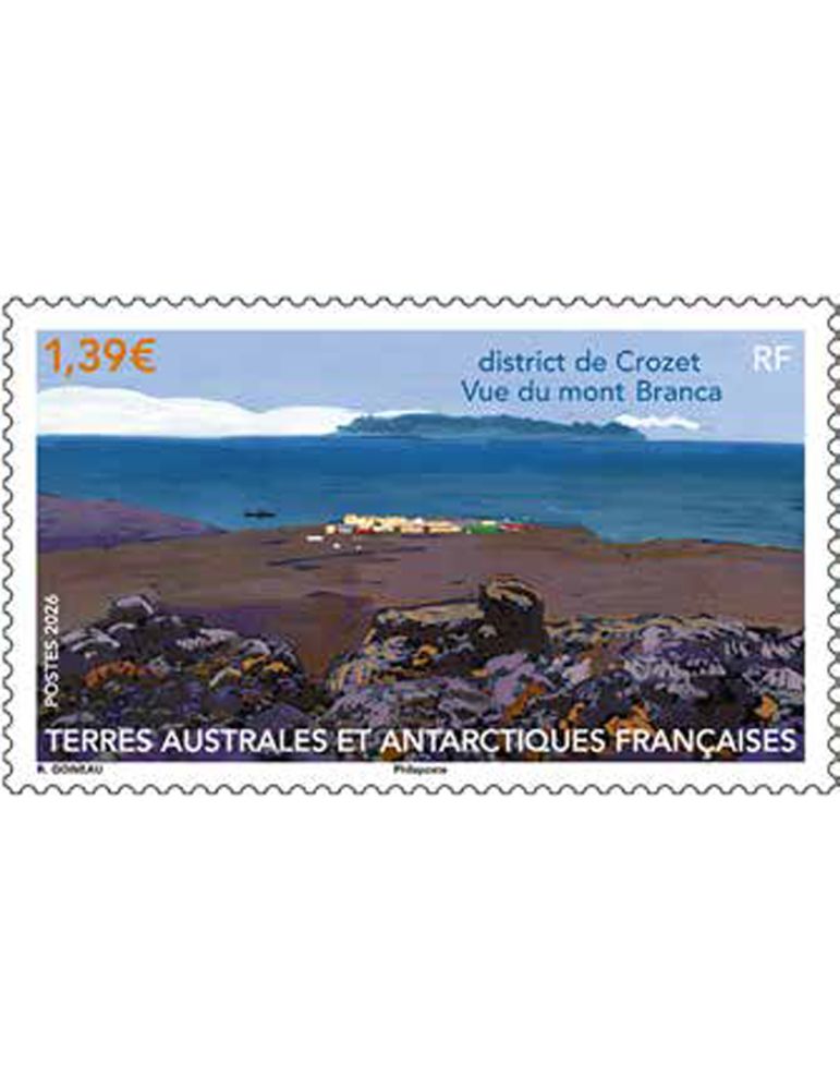 n° 1153/1154 - Timbre TAAF Poste (DIPTYQUELE MONT BRANCA)