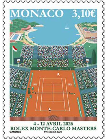 n° 3525 - Timbre MONACO Poste (ROLEX MONTE CARLO MASTERS)