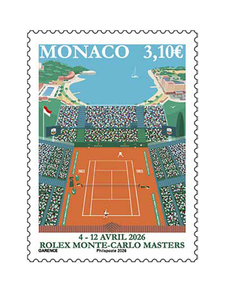 n° 3525 - Timbre MONACO Poste (ROLEX MONTE CARLO MASTERS)