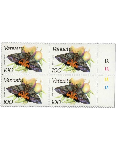 n° 784/787** - Timbre VANUATU Poste 2