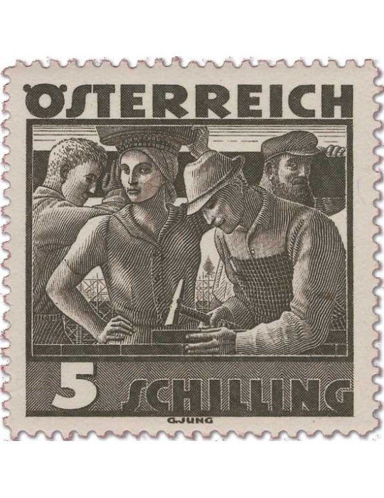 n° 483** - Timbre AUTRICHE Poste