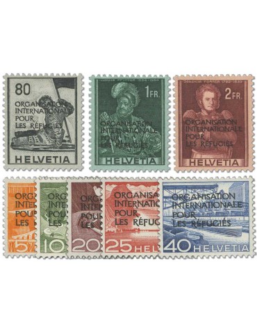 n° 354/361* - Timbre SUISSE Service