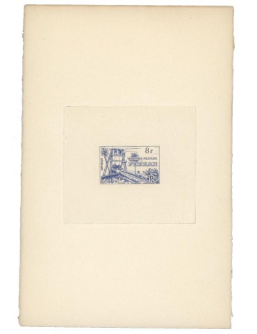 n° 47 - Timbre FEZZAN Poste