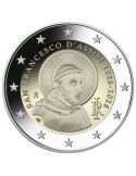 2 EURO COMMEMORATIVE 2026 : ITALIE (800eme anniversaire de la mort de Saint François d’Assise)