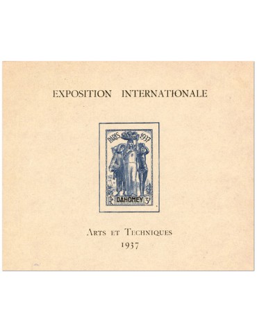 n° 1* - Timbre DAHOMEY Blocs Et Feuillets