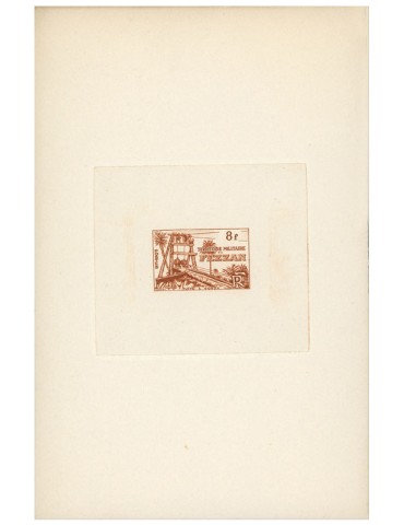 n° 47 - Timbre FEZZAN Poste