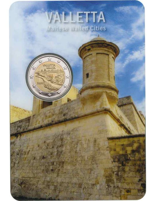 BU : 2 EURO COMMEMORATIVE 2026 : MALTE (La Valette)