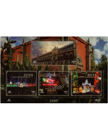 n° 93 - Timbre MEXIQUE Blocs et feuillets