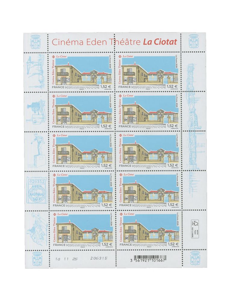 copy ofcopy ofcopy ofn° F21X - Timbre France Feuillets de France (n° XXXX)