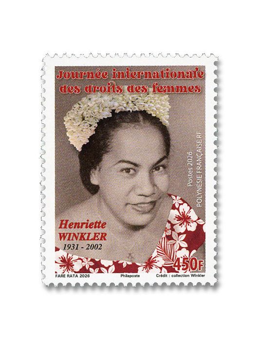n° 1386 - Timbre POLYNESIE Poste (JOURNEE DES DROITS DES FEMMES- 13_26_202)