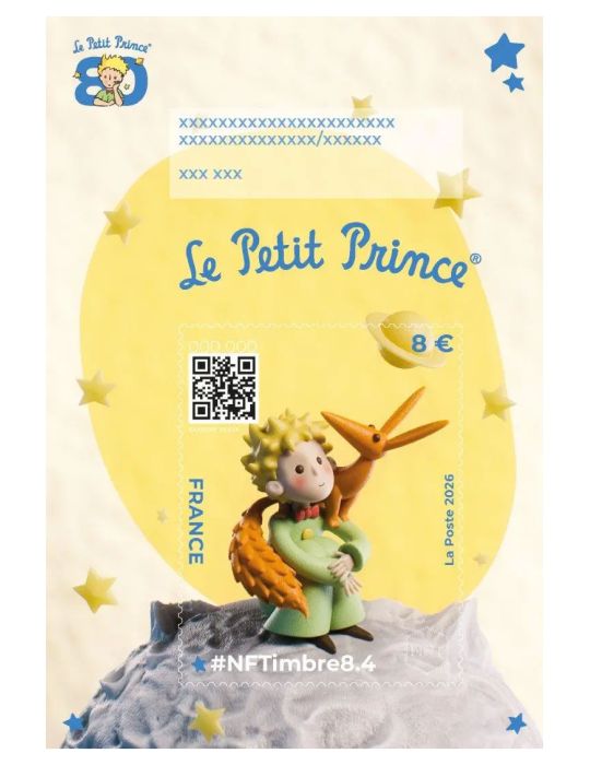 n° 10.4 - Timbre FRANCE Timbres Crypto (NFTimbre8.4)