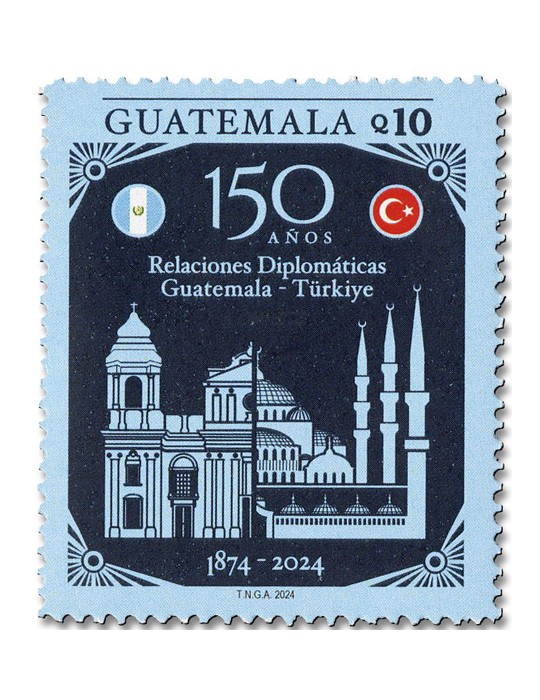 n° 797 - Timbre GUATEMALA Poste