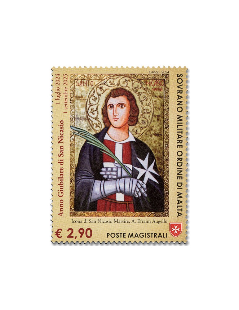 n° 1730 - Timbre ORDRE de MALTE Poste