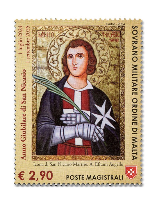 n° 1730 - Timbre ORDRE de MALTE Poste
