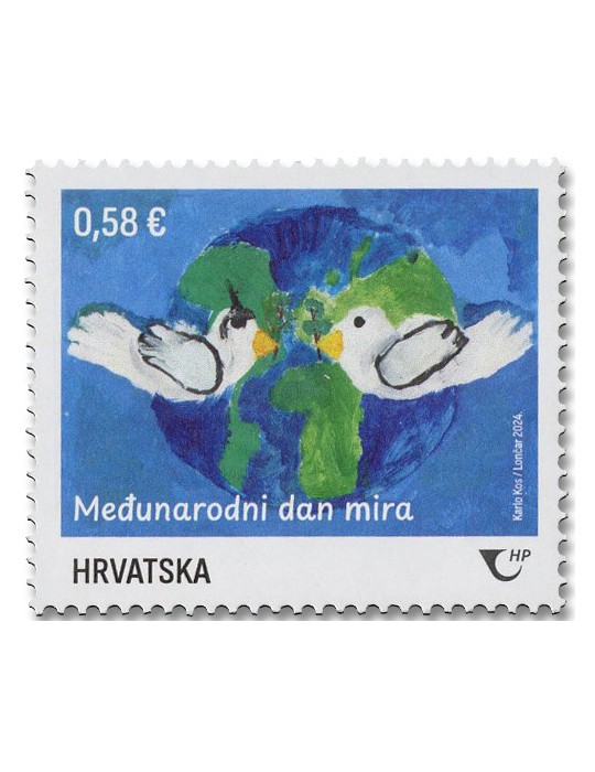 n° 1537 - Timbre CROATIE Poste
