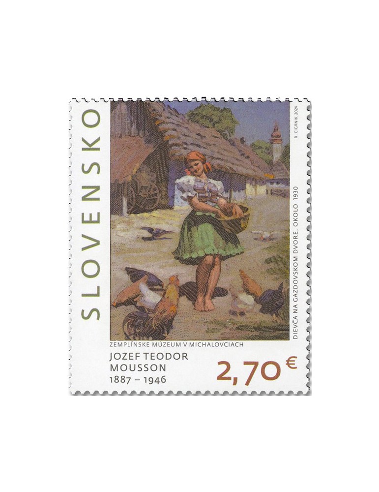 n° 921 - Timbre SLOVAQUIE Poste
