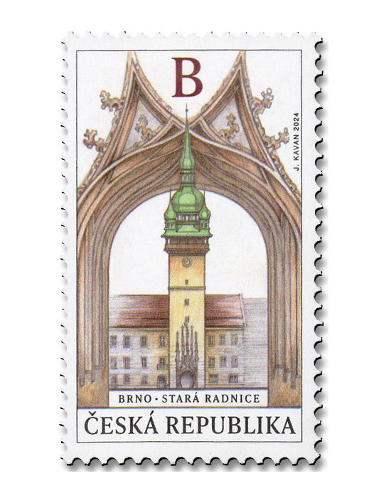 n° 1098 - Timbre TCHEQUE (République) Poste