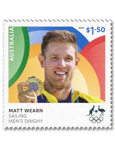 n° 5562Q - Timbre AUSTRALIE Poste