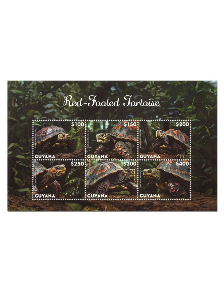 n° 7411/7416 - Timbre GUYANA Poste