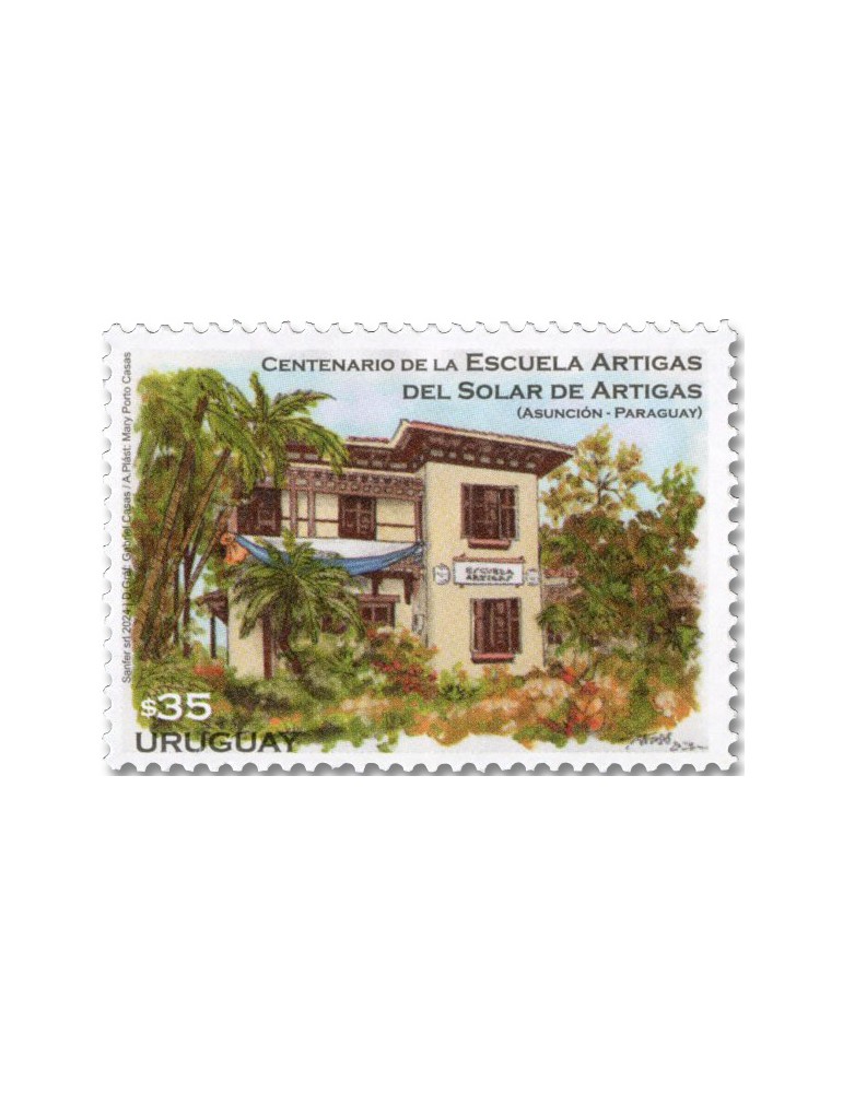 n° 3124 - Timbre URUGUAY Poste