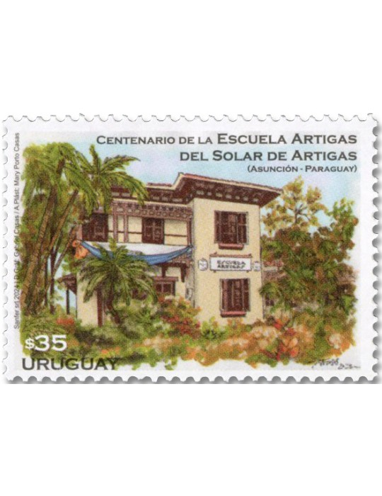 n° 3124 - Timbre URUGUAY Poste