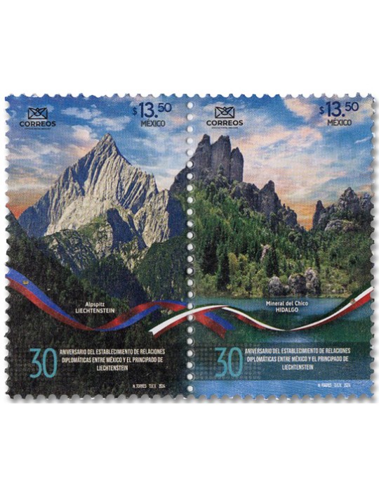 n° 3466/3467 - Timbre MEXIQUE Poste