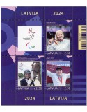 n° 1204/1206 - Timbre LETTONIE Poste