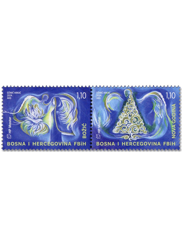 n° 616/617 - Timbre HERCEG-BOSNA Poste