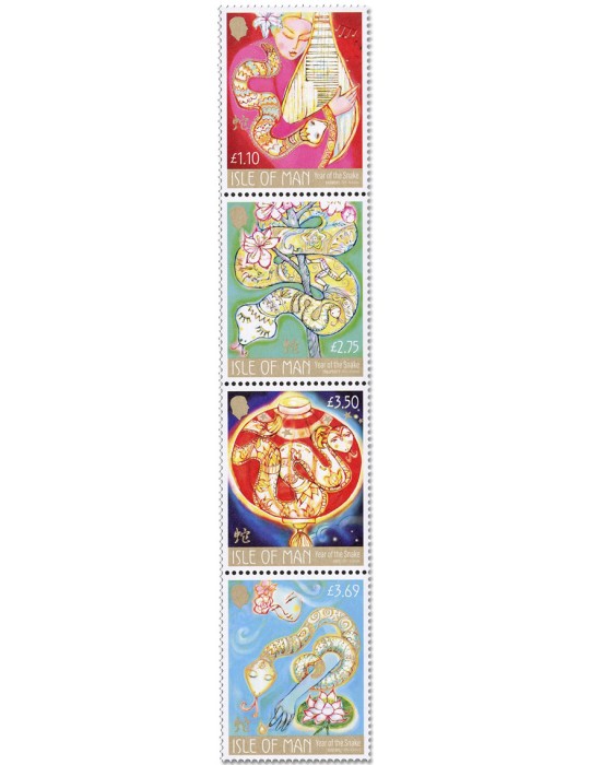 n° 3235/3238 - Timbre ILE DE MAN Poste