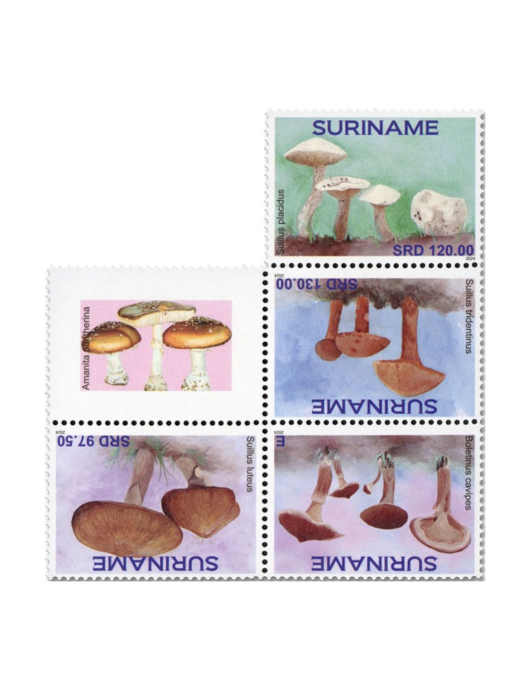 n° 3389/3392 - Timbre SURINAM Poste