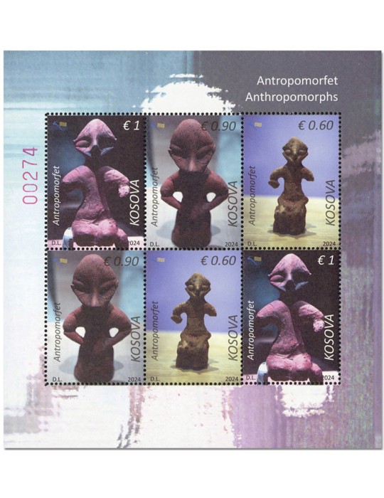 n° 493/495 - Timbre KOSOVO Poste