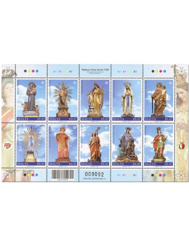 n° 2165/2174 - Timbre MALTE Poste