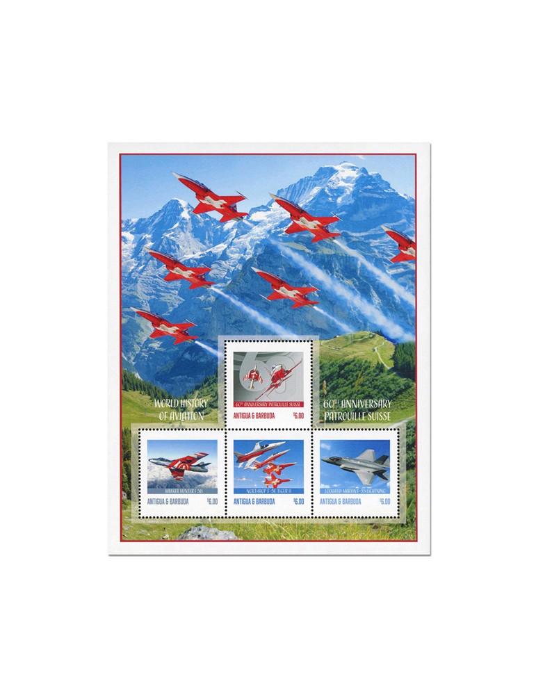 n° 5354/5357 - Timbre ANTIGUA Poste