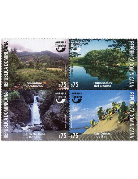 n° 2377/2380 - Timbre DOMINICAINE Poste