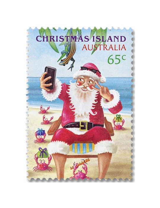 n° 1084/1085 - Timbre CHRISTMAS (ILE) Poste