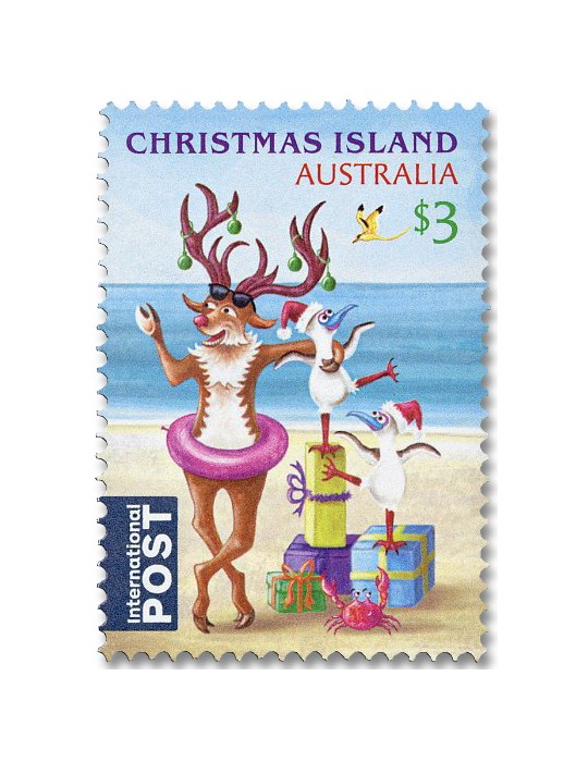 n° 1084/1085 - Timbre CHRISTMAS (ILE) Poste