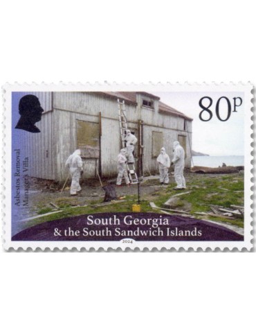 n° 810/815 - Timbre GEORGIE DU SUD Poste 2
