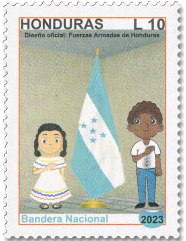 n° 339/342 - Timbre HONDURAS Poste