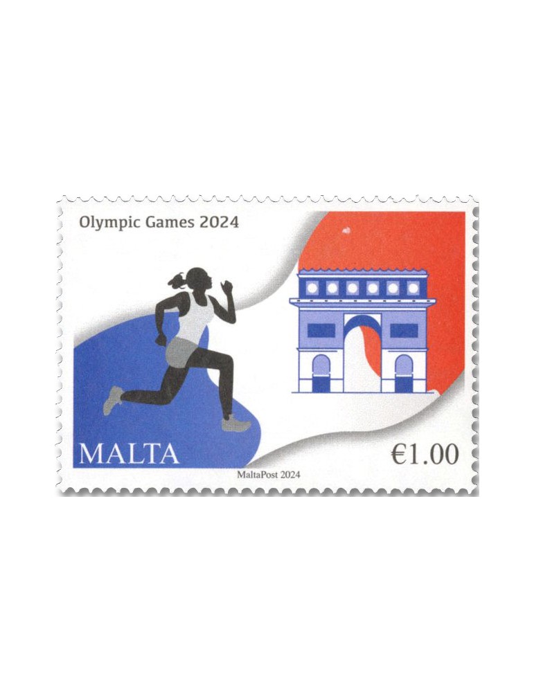 n° 2158/2160 - Timbre MALTE Poste