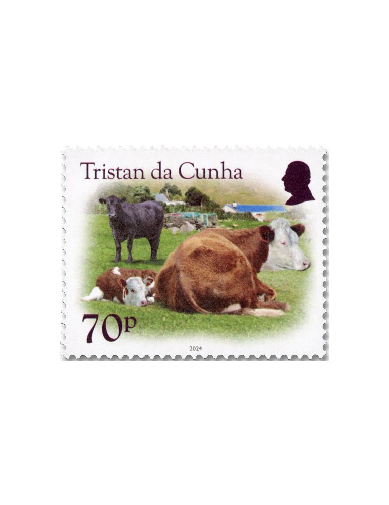 n° 1364/1367 - Timbre TRISTAN DA CUNHA Poste