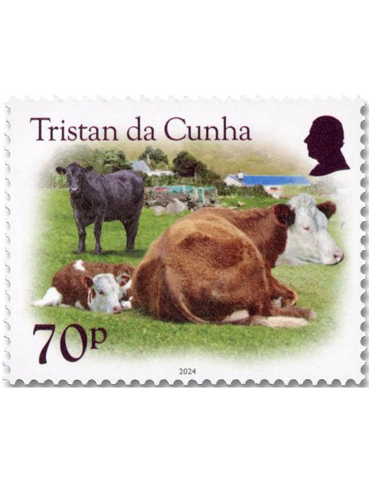 n° 1364/1367 - Timbre TRISTAN DA CUNHA Poste