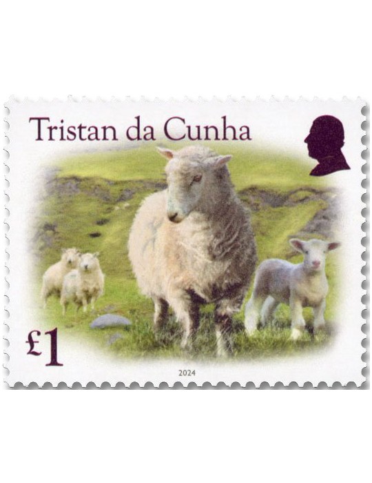 n° 1364/1367 - Timbre TRISTAN DA CUNHA Poste