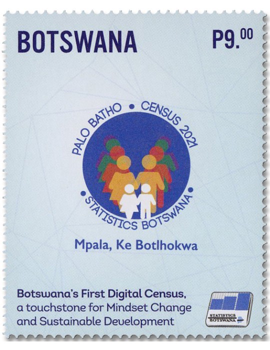 n° 1342/1343 - Timbre BOTSWANA Poste