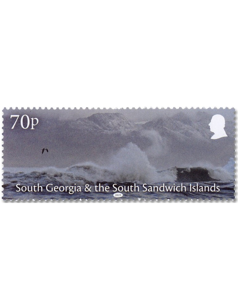 n° 830/841 - Timbre GEORGIE DU SUD Poste