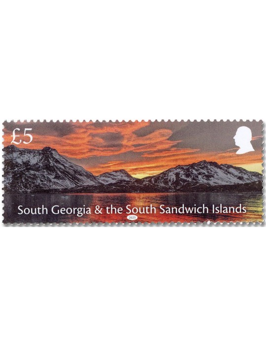 n° 830/841 - Timbre GEORGIE DU SUD Poste
