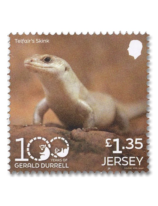 n° 2916/2923 - Timbre JERSEY Poste