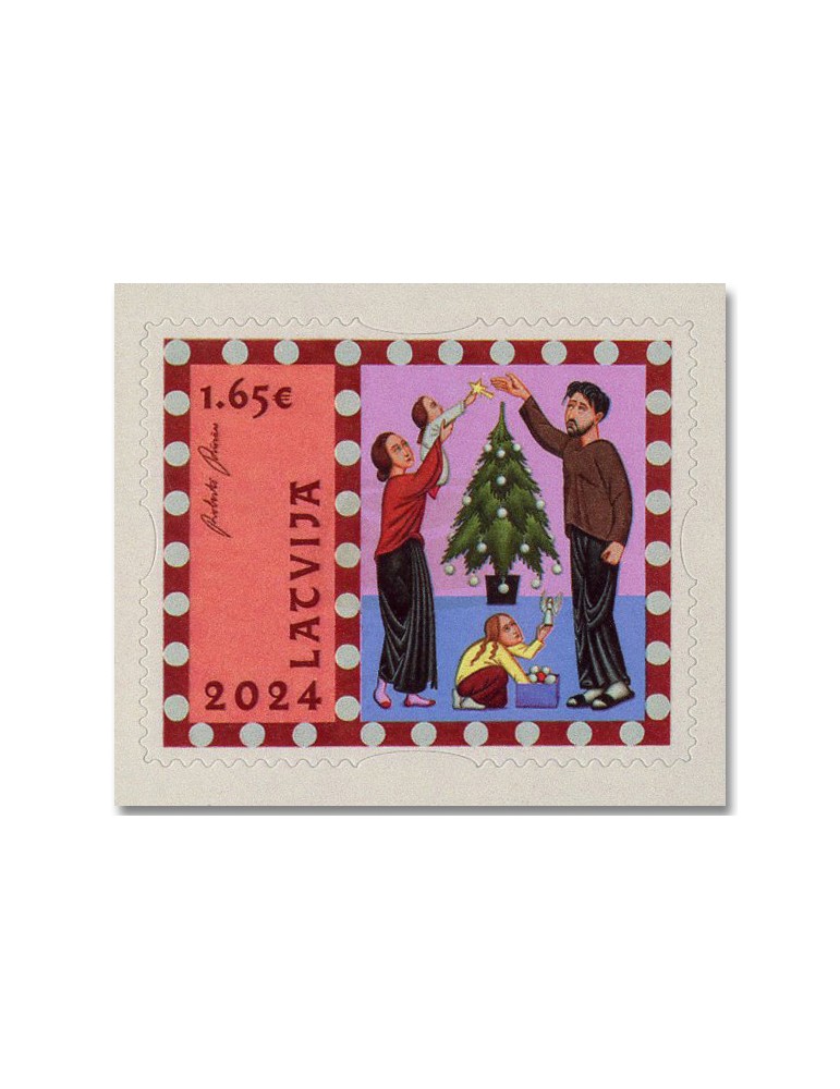 n° 1207/1209 - Timbre LETTONIE Poste